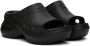 Balenciaga Black Crocs Edition Pool Slides - Thumbnail 4
