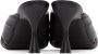Balenciaga Black Drapy 80mm Mules - Thumbnail 4
