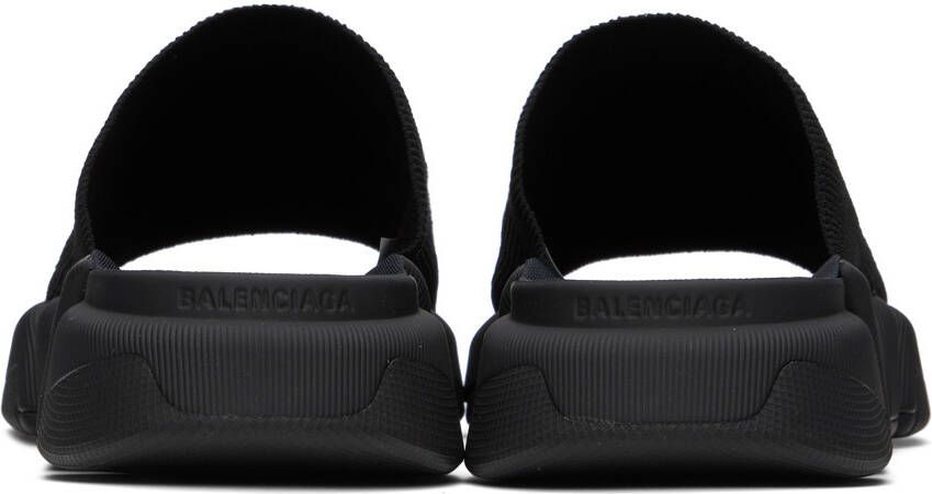 Balenciaga Black Speed 2.0 Slides
