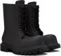 Balenciaga Black Steroid Boots - Thumbnail 4