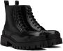 Balenciaga Black Strike Boots - Thumbnail 4
