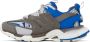 Balenciaga Brown & Blue Track LED Sneakers - Thumbnail 3