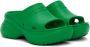 Balenciaga Green Crocs Edition Pool Slides - Thumbnail 4