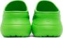 Balenciaga Green Crocs Edition Slides - Thumbnail 2