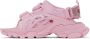 Balenciaga Kids Pink Track Sandals - Thumbnail 3