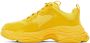 Balenciaga Kids Yellow Triple S Sneakers - Thumbnail 3