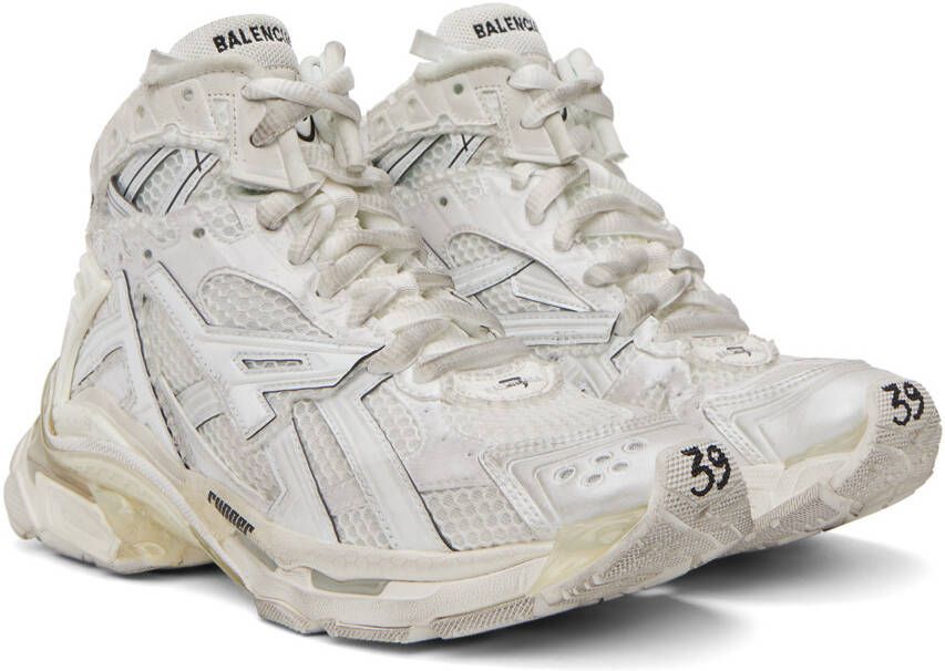 Balenciaga Off-White Runner High Sneakers