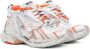 Balenciaga Orange & Off-White Runner Sneakers - Thumbnail 4