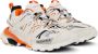 Balenciaga Orange & White Track Sneakers - Thumbnail 4
