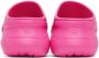 Balenciaga Pink Crocs Edition Pool Slides - Thumbnail 2