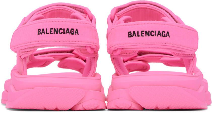 Balenciaga Pink Tourist Sandals