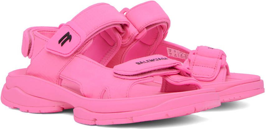 Balenciaga Pink Tourist Sandals