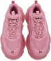 Balenciaga Pink Triple S Sneakers - Thumbnail 5