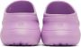 Balenciaga Purple Crocs Edition Pool Slides - Thumbnail 2