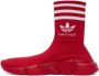 Balenciaga Red adidas Originals Edition Speed Sneakers - Thumbnail 3