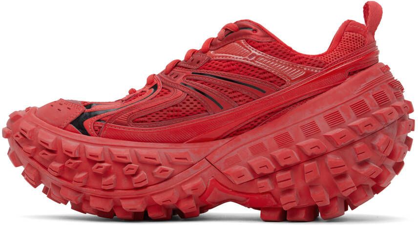 Balenciaga Red Bouncer Sneakers