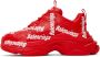 Balenciaga Red Tripe S Logotype Sneakers - Thumbnail 3