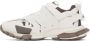 Balenciaga White & Brown Track Sneakers - Thumbnail 3