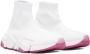 Balenciaga White & Pink Speed 2.0 Sneakers - Thumbnail 4