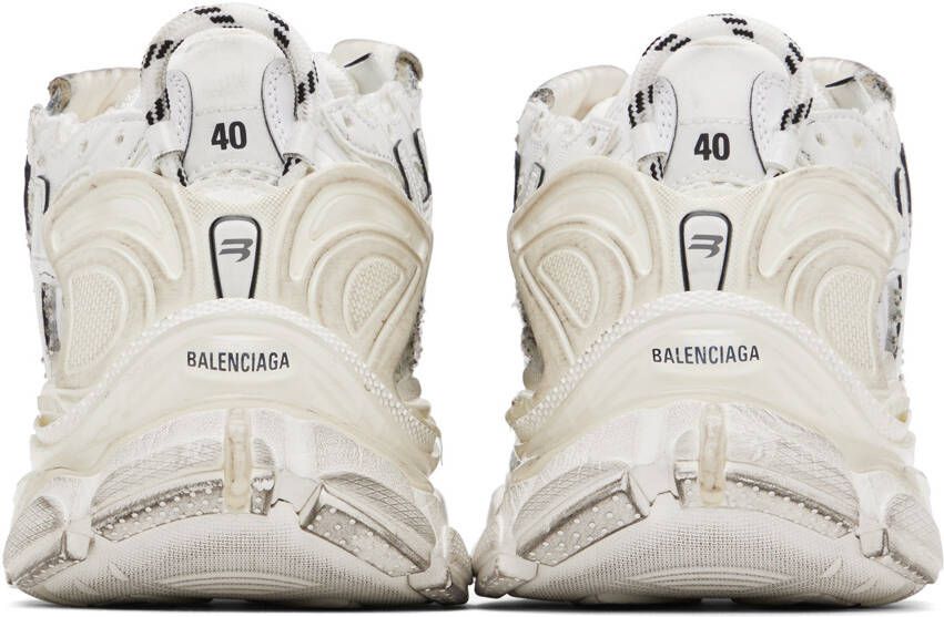 Balenciaga White Runner Sneakers