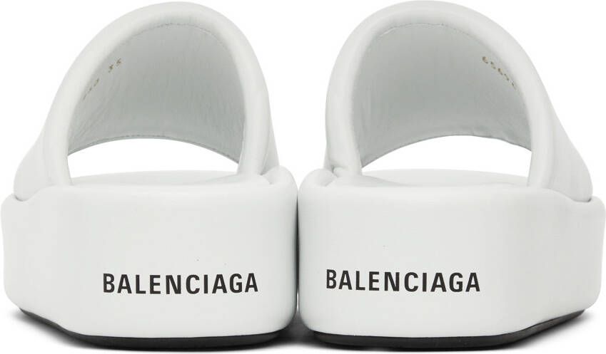 Balenciaga White Rise Sandals