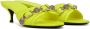 Balenciaga Yellow Cagole Sandals - Thumbnail 4