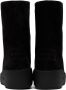 Bally Black Gstaad Suede Boots - Thumbnail 2