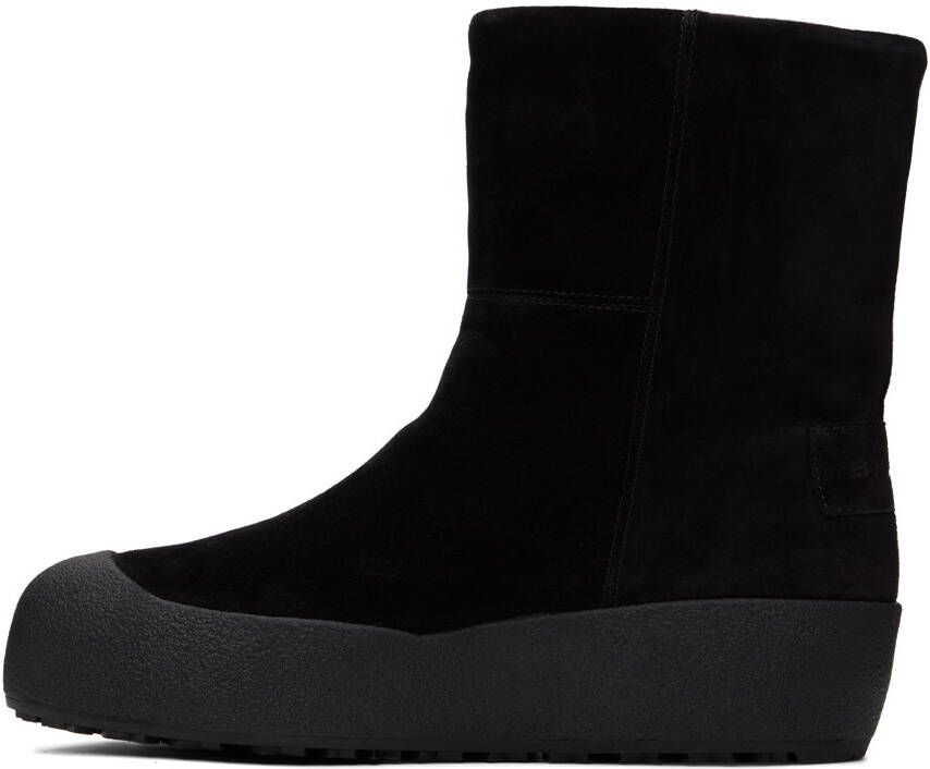 Bally Black Gstaad Suede Boots