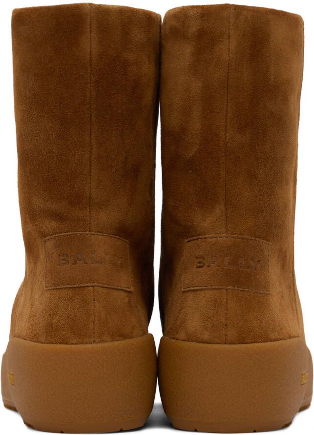 Bally Tan Gstaad Suede Boots
