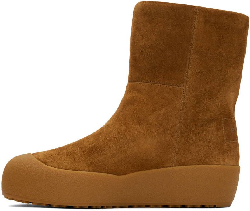 Bally Tan Gstaad Suede Boots