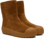 Bally Tan Gstaad Suede Boots - Thumbnail 4