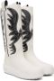 Bally White Curling Montana Combat Boots - Thumbnail 4