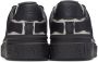 Balmain Black & White B-Court Sneakers - Thumbnail 2