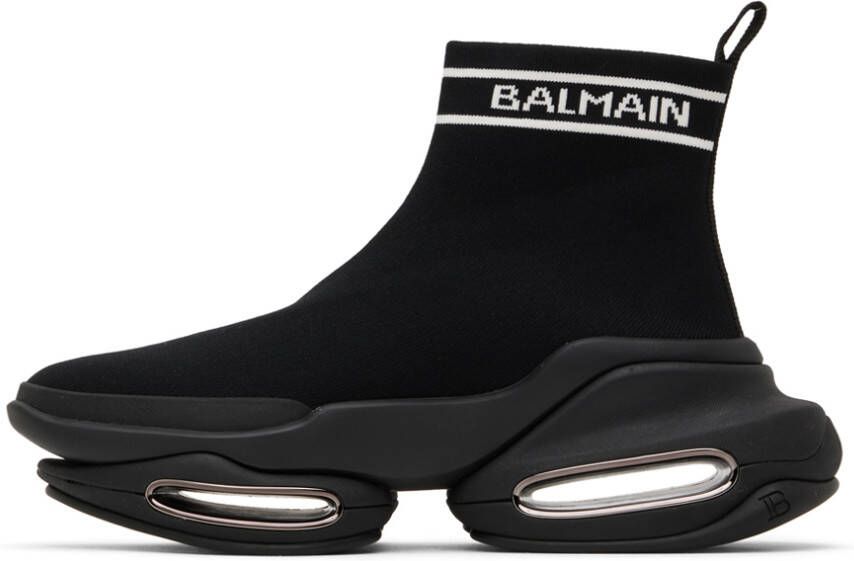 Balmain Black B-Bold Sneakers