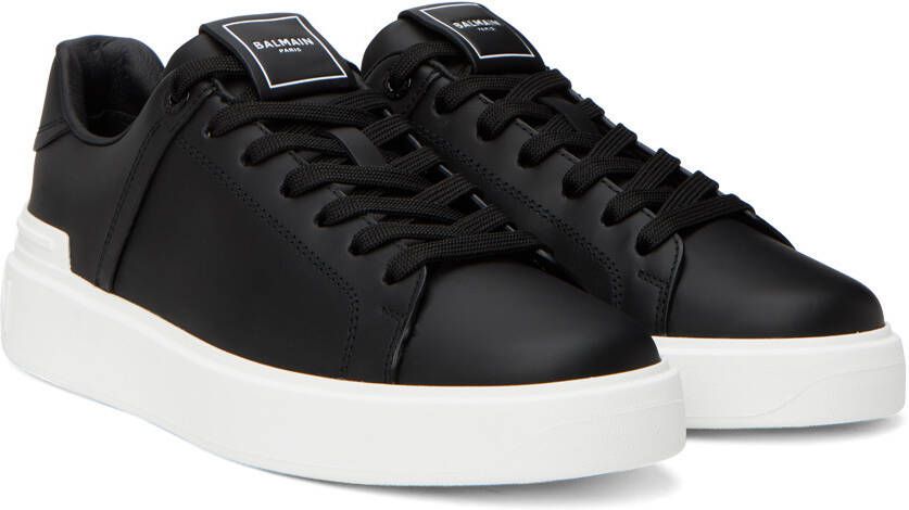 Balmain Black B-Court Sneakers