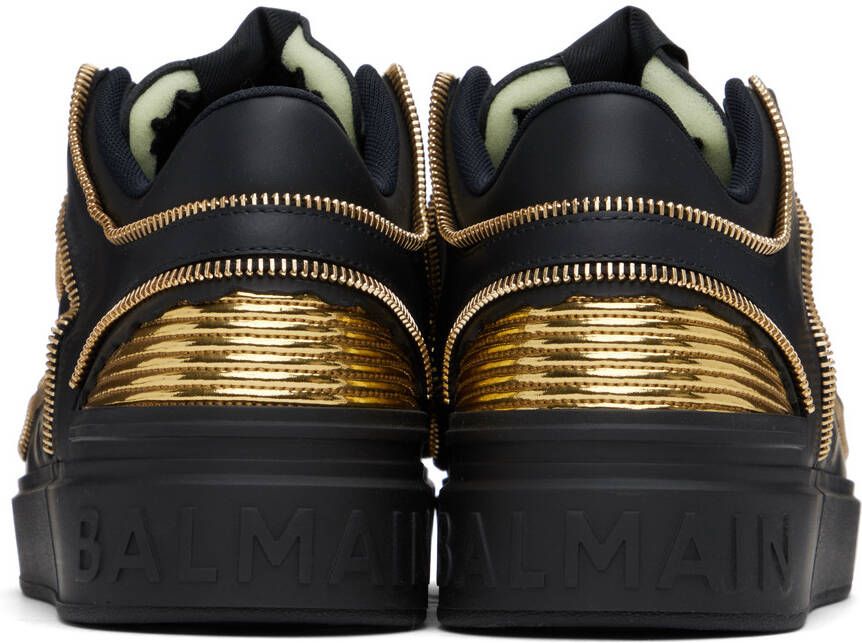 Balmain Black B-Court Sneakers