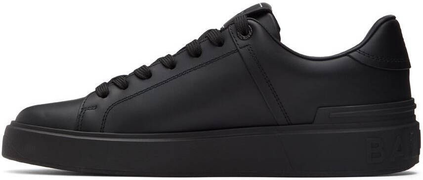 Balmain Black B-Court Sneakrs