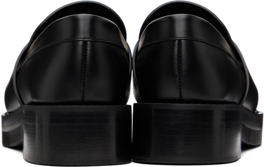 Balmain Black Ben Loafers