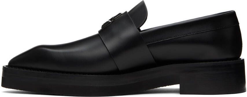 Balmain Black Ben Loafers