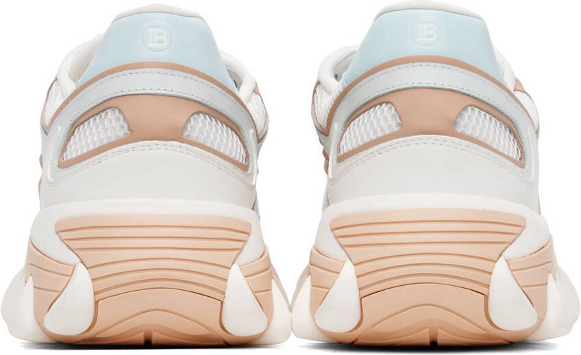 Balmain Blue & White B-East Sneakers