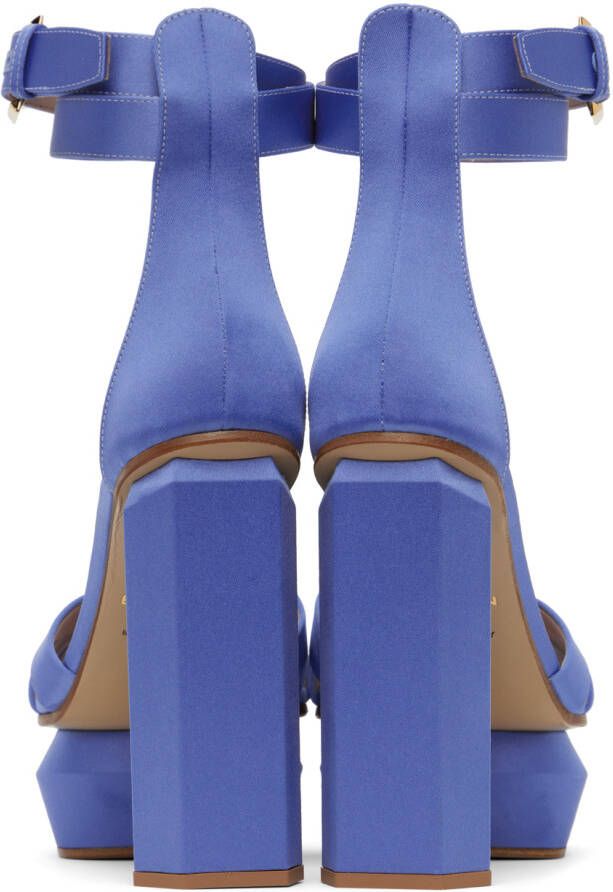 Balmain Blue Ava Sandals