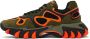 Balmain Khaki & Orange B-East Sneakers - Thumbnail 3
