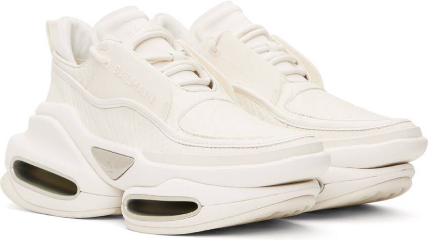 Balmain Off-White B-Ball Sneakers
