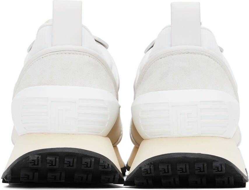 Balmain Off-White B-Court Sneakers