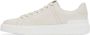 Balmain White B-Court Low-Top Sneakers - Thumbnail 3