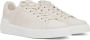 Balmain White B-Court Low-Top Sneakers - Thumbnail 4