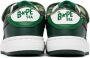 BAPE Baby Green & White STA Sneakers - Thumbnail 2