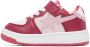 BAPE Baby Pink & White STA Sneakers - Thumbnail 3