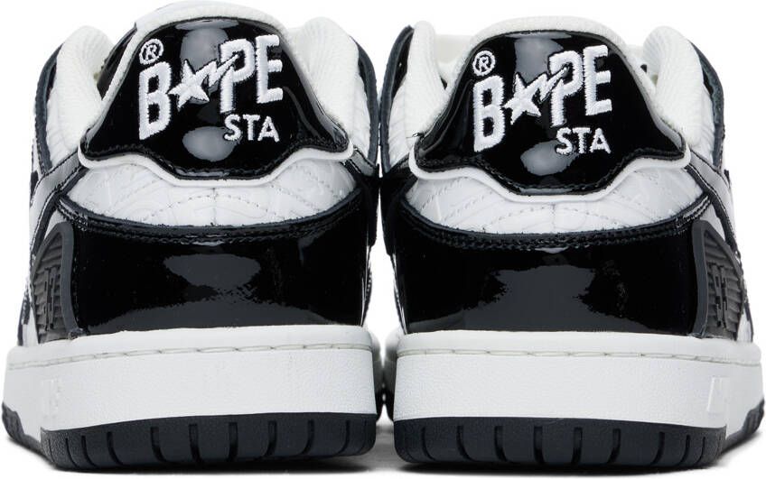 BAPE Black & White Sk8 Sta #5 M2 Sneakers