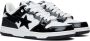 BAPE Black & White Sk8 Sta #5 M2 Sneakers - Thumbnail 4
